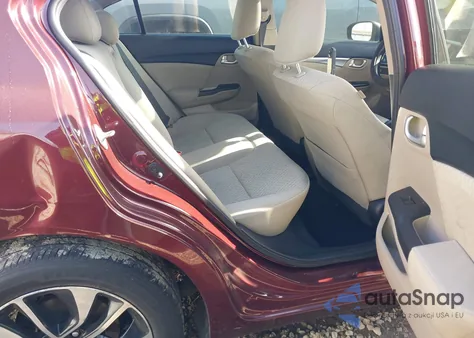 2015 Honda Civic Ex из США, поврежденный, VIN 19XFB2F84FE107825